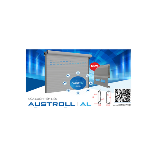 New Generation Aluminum Slat Rolling Door